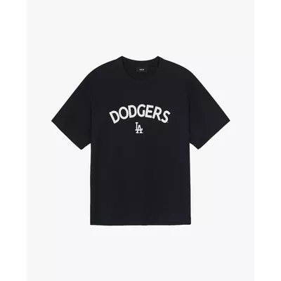 MLB - Áo thun unisex tay ngắn Lettering Logo Point Semi_3ATSB8363-07BKS