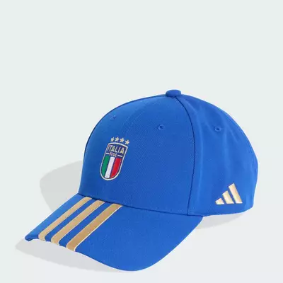 adidas Bóng đá Mũ Lưỡi Trai Bóng Đá Đội Tuyển Ý Unisex Màu xanh da trời KD7703