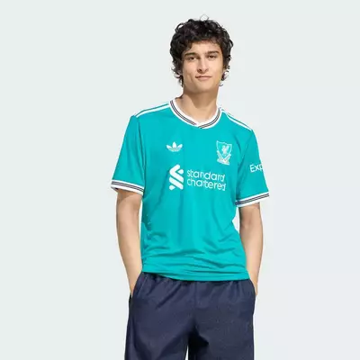 adidas Bóng đá Áo Đấu Thứ Ba Liverpool FC 25/26 Nam màu xanh lá JV6428