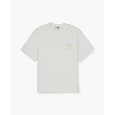 MLB - Áo thun unisex cổ tròn New Year Horse Back Graphic_3ATSQ0261-50IVS