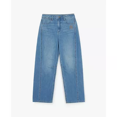 MLB - Quần jeans nữ ống rộng Vastity Vintage_3FDPV0161-50INS