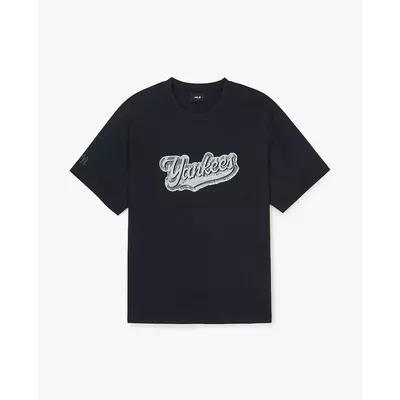 MLB - Áo thun unisex cổ tròn tay ngắn Monogram_3ATSM1063-50BKS