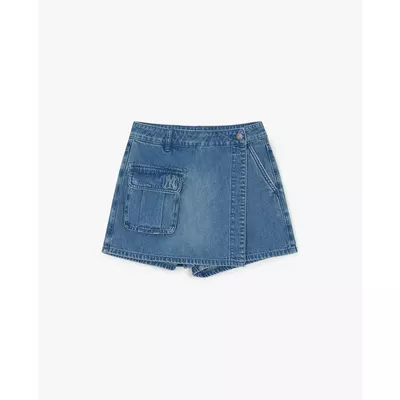 MLB - Quần short giả váy nữ Basic Small Logo_3FDSB0263-50INS