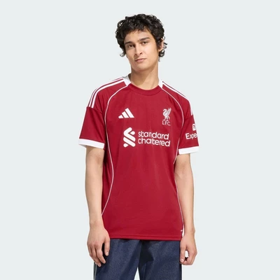 adidas Bóng đá Áo Đấu Sân Nhà Liverpool FC 25/26 Nam Đỏ JV6423