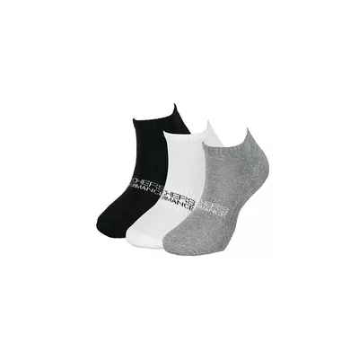 Vớ Thể Thao Unisex Skechers Socks Vớ Cổ Thấp (3 Đôi) - SP125U263-WGRB