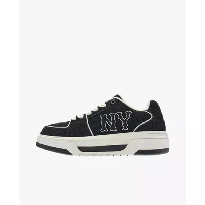 MLB - Giày sneakers unisex cổ thấp Chunky Liner_3ASXE025N-50BKS