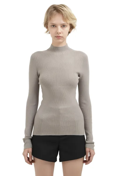 MONSE TOP - TAUPE