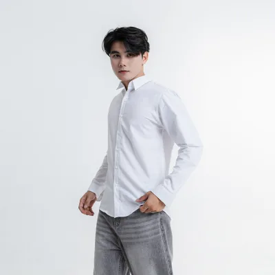 ÁO SƠ MI NAM - TOTODAY - BASIC SLIM SHIRT 01501