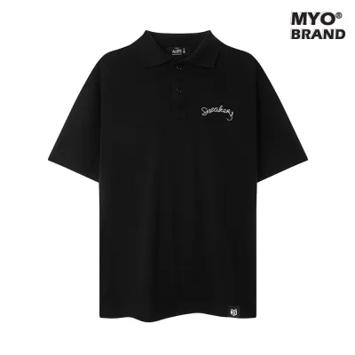 Áo Polo Form Rộng MYO In Classic Sneaker Q002