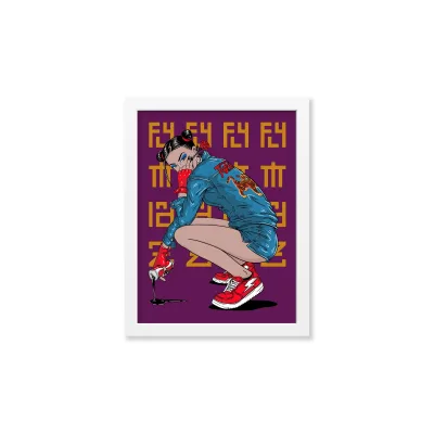 Roses Gal Poster
