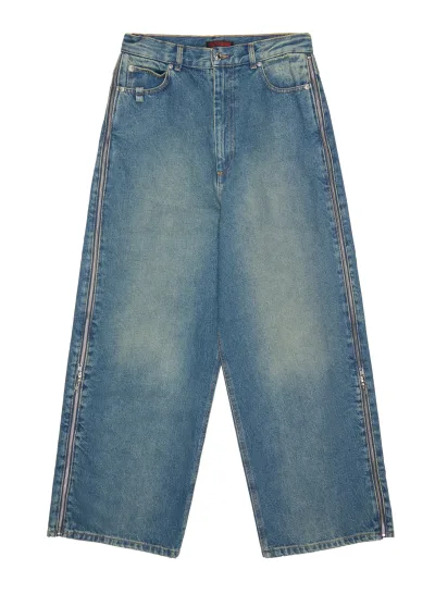 SIDE ZIP JEANS