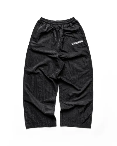 SSMA COACH TRACKSUIT PANTS - BLACK