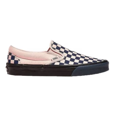 Giày VANS CLASSIC SLIP-ON CHECKERBOARD SEPIA ROSE DEEP TWILGHT