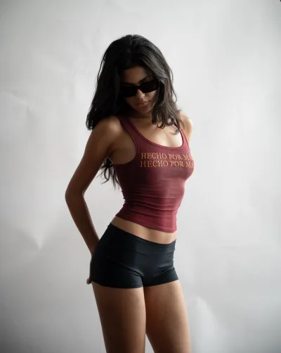 SSMA HECHO POR MAMÁ TANKTOP - RED