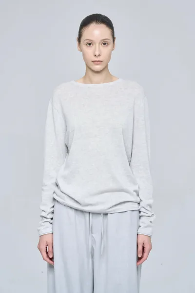 STEVE TOP - LIGHT GREY