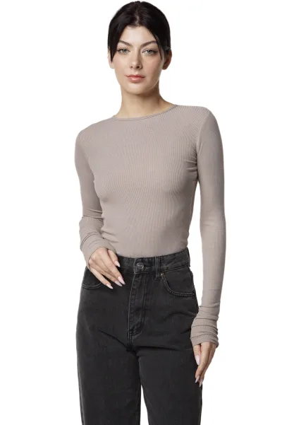 KENNI TOP - DUSTY ROSE
