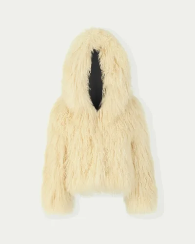Under Cover Hoodie Fur Coat