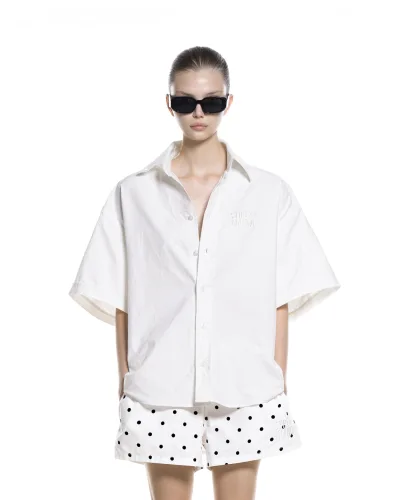 SUMMER26 BREEZE SHIRT - WHITE