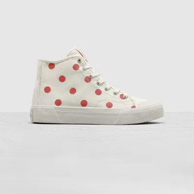 Pattas Polka Dots - High Top - Offwhite