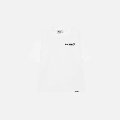 FISHEYE LOGO TEE - WHITE