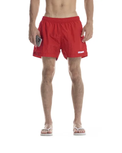 SUMMER26 LOGO SHORTS - RED
