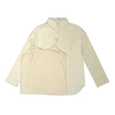 ÁO SƠ MI NỮ - TOTODAY - LONG SLEEVES 08511