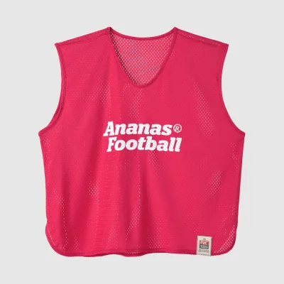 AF Pro Football Bib - Front Wordmark - Raspberry