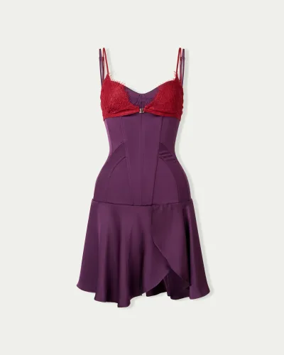 Slip In Corset Mini Dress