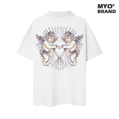 Áo Polo MYO In Hình Baby – Angel – Love