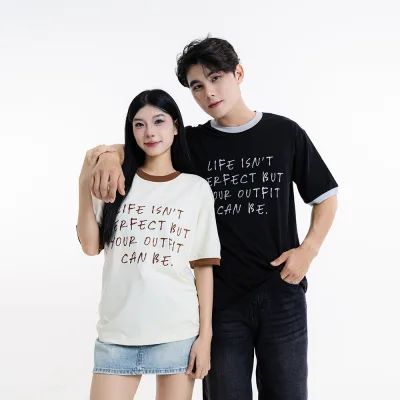 ÁO THUN UNISEX - TOTODAY - LIFE ISN'T PERFECT BUT YOUR OUTFIT CAN BE