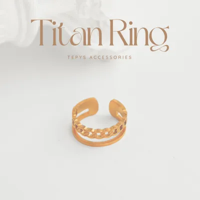 Nhẫn Tequila Titan Gold