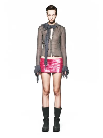 COVET METAL SKIRT
