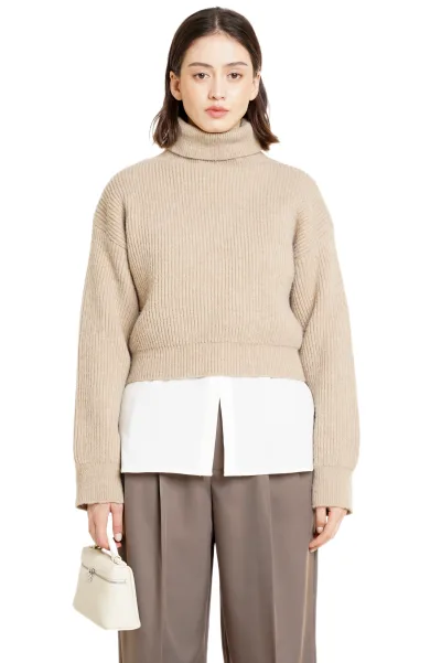 LUXE SWEATER - KHAKI
