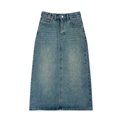 CHÂN VÁY JEAN NỮ - TOTODAY - LONG SKIRT 11501