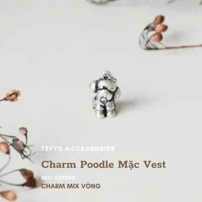 Charm Poodle Mặc Vest