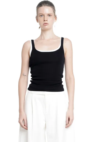 KNIT TANK - BLACK