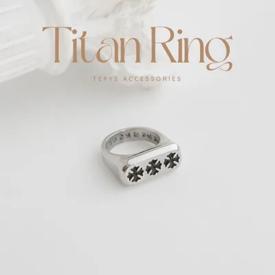 Nhẫn Lucky Titan Silver