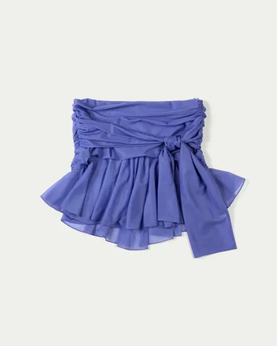 Ruvia Ruffle Mini Skirt