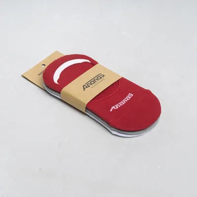 Invisible Socks Pack - Ananas Typo - 3 Colors