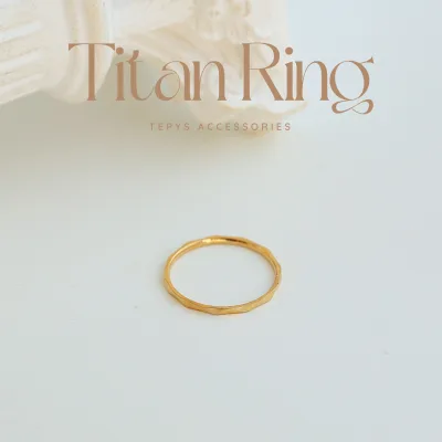 Nhẫn Relilas Titan Gold