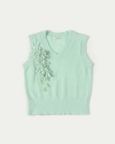 Rosacea Knitted Sweater Top