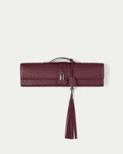 Extended Ostrich Long Clutch