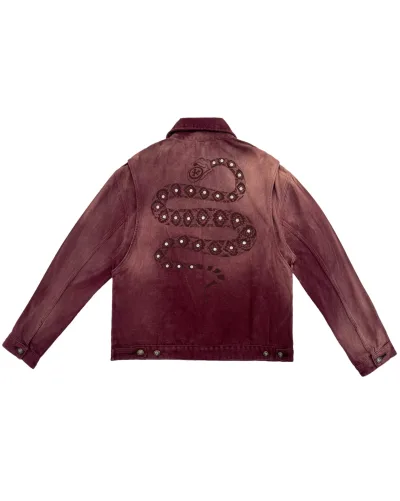 Áo khoác Denim DCxRS Western Rivet Snake