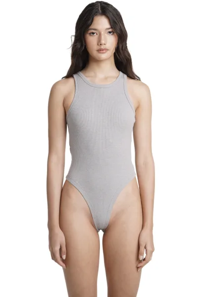 TESSA BODYSUIT - GREY