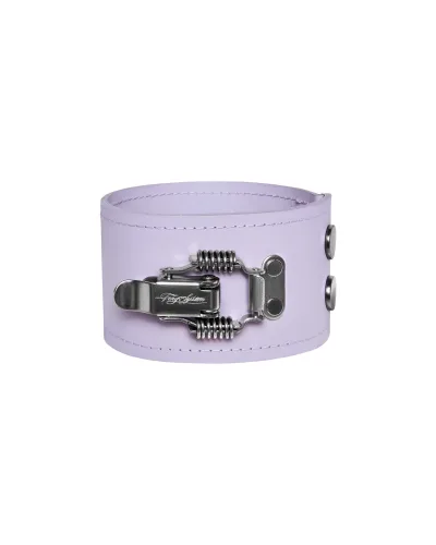 VIOLET LEATHER ARM STRAP