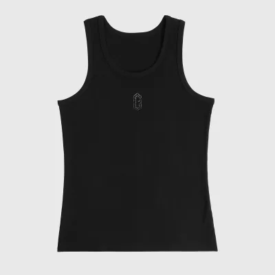 Sporty tanktop 2.0 // skinny // Black