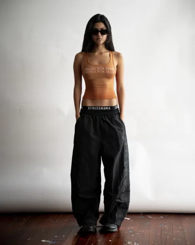 SSMA HECHO POR MAMÁ TANKTOP - ORANGE