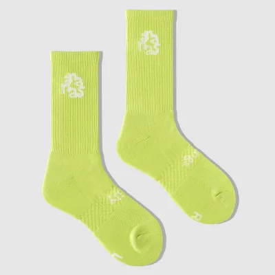 High Crew Socks - Ananas Daily Things - Sunny Lime