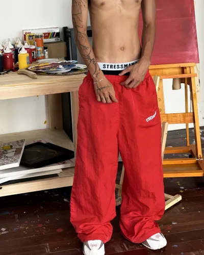 SSMA COACH TRACKSUIT PANTS V2 - RED