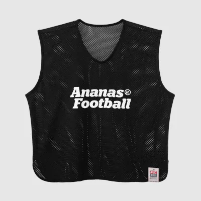 AF Pro Football Bib - Front Wordmark - Caviar Black